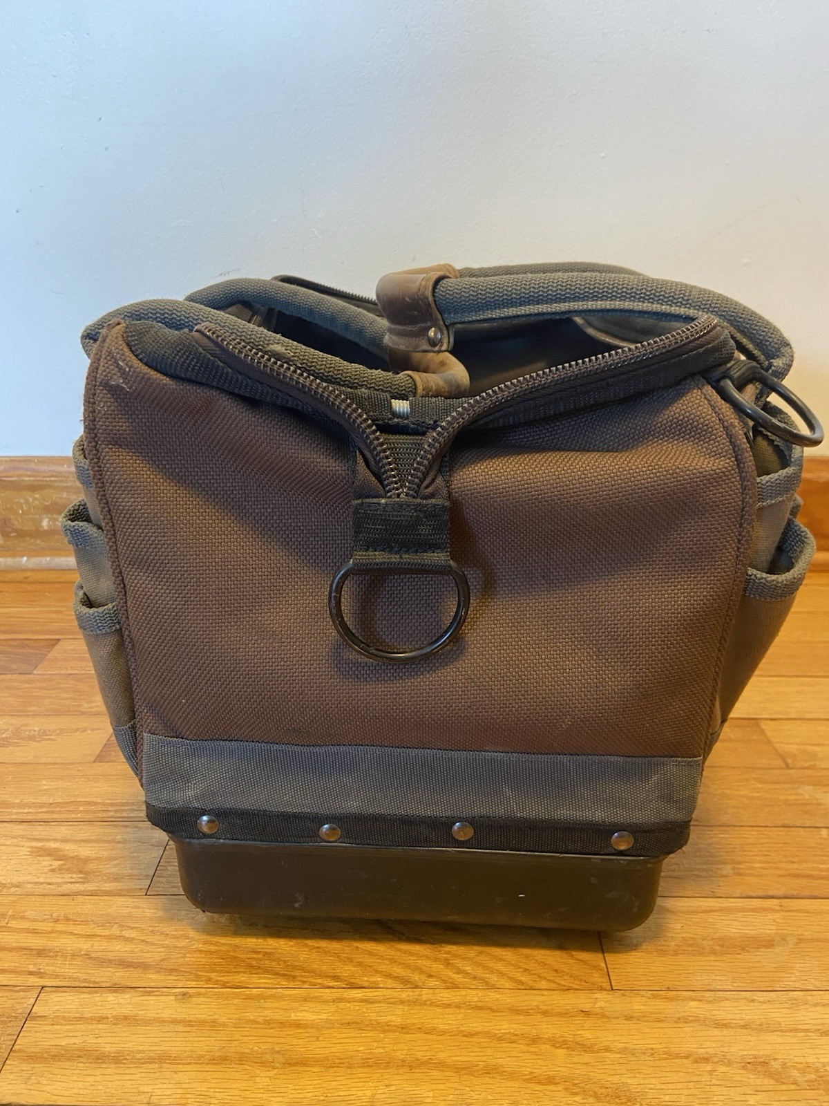 Veto Pro Pac DR-LC Tool Bag Medium Nylon Padded Handle Brown Heavy Duty