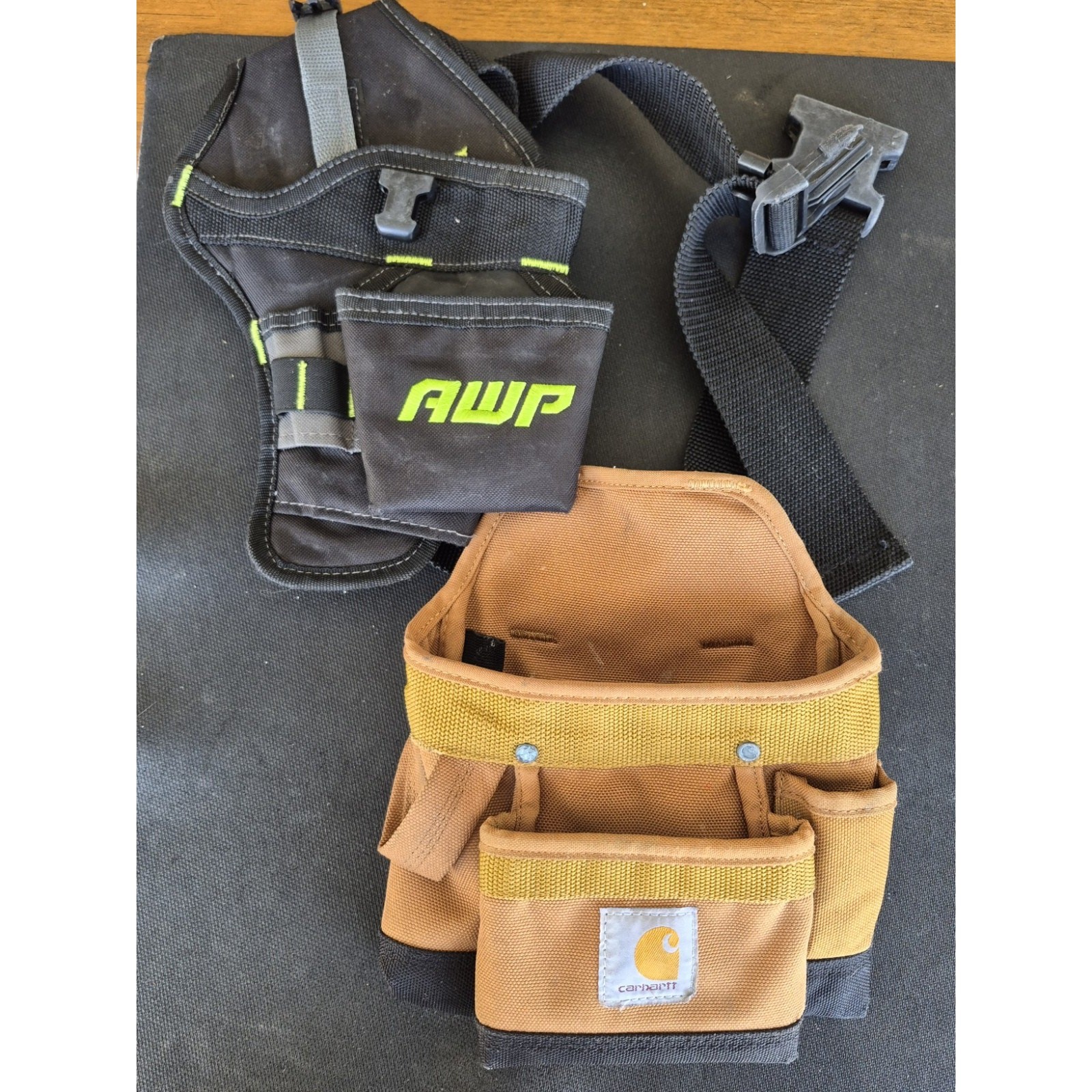 Bundle Carhartt Carpenters Pouch Legacy, AWP Drill Holster and Belt