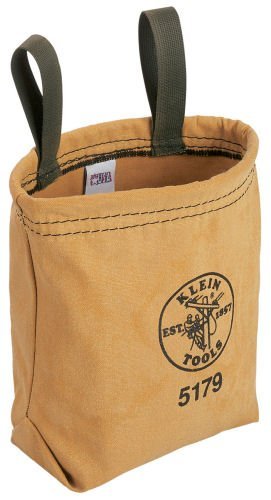Klein Tools 5179 Water-Repellant Canvas Pouch – Belt Loops