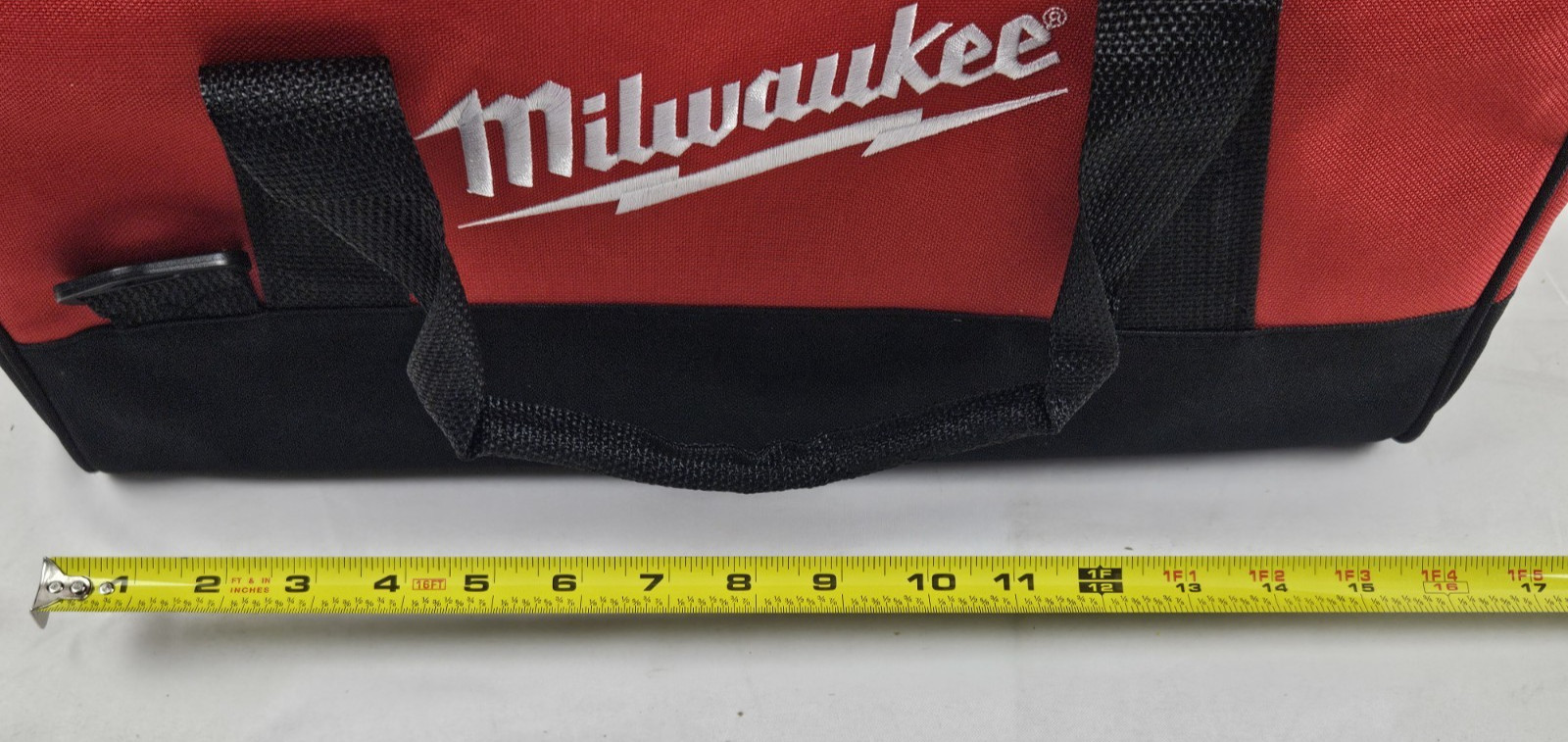 Milwaukee Canvas Large Contractor Tool Bag (approx. 16″ x 10″ x 10″) 902189011
