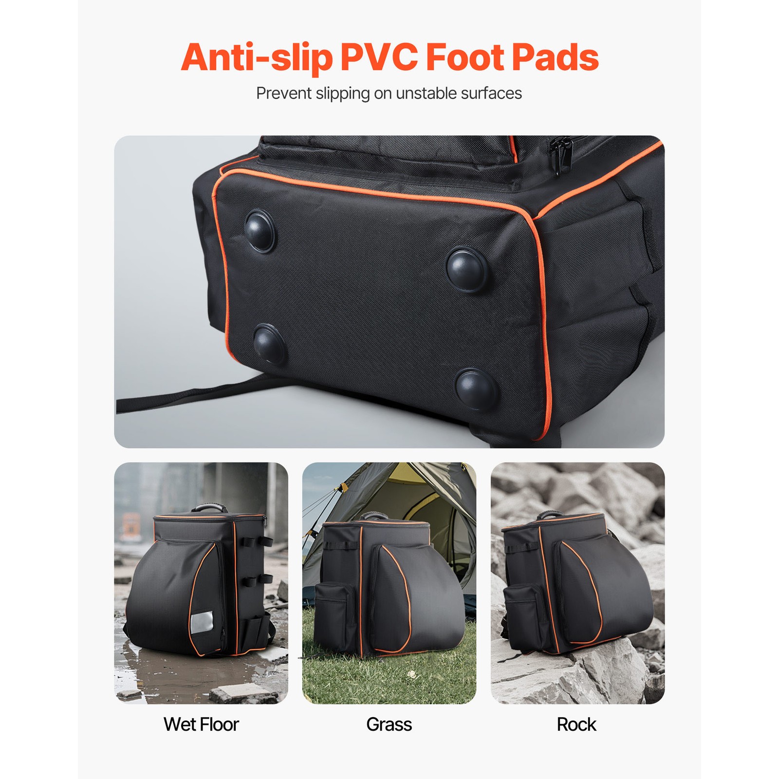 33L Welding Backpack 600D Polyester Welder Backpack for Tools and Helmet
