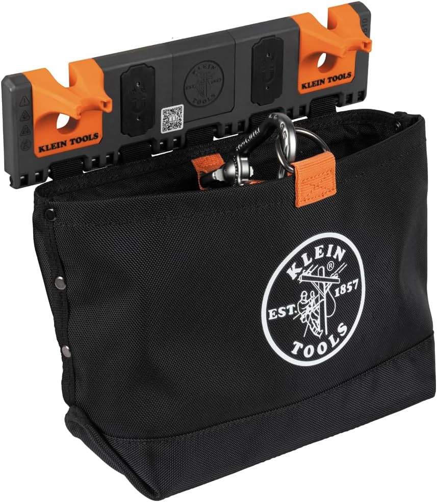 BC510S Bucket Work Center Hardware Tool Pouch with Carabiner, Magnetic, S Hook R