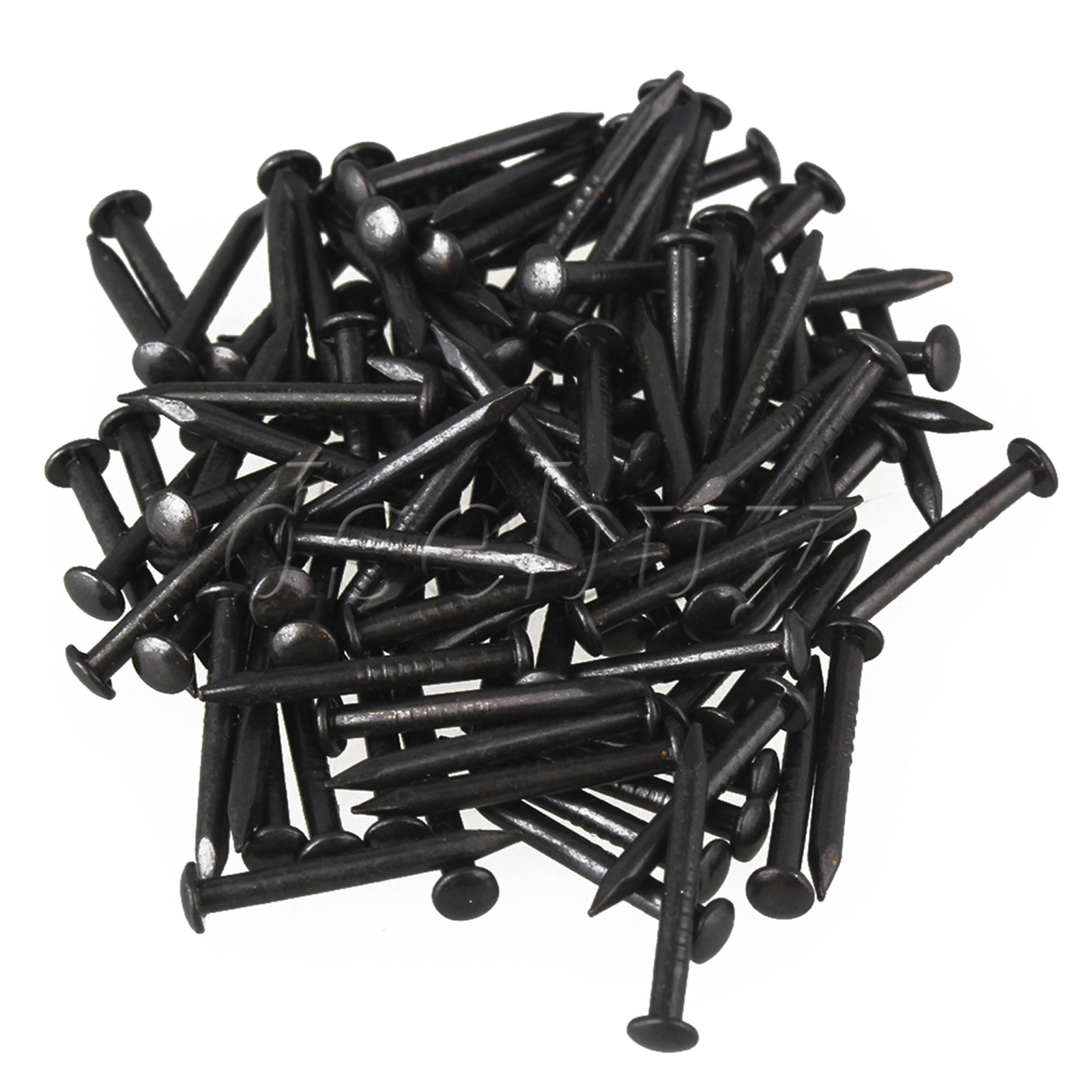 50PCS Round Shape Pure Copper Rivets Screw Tacks Nails Hardware 15×1.5mm