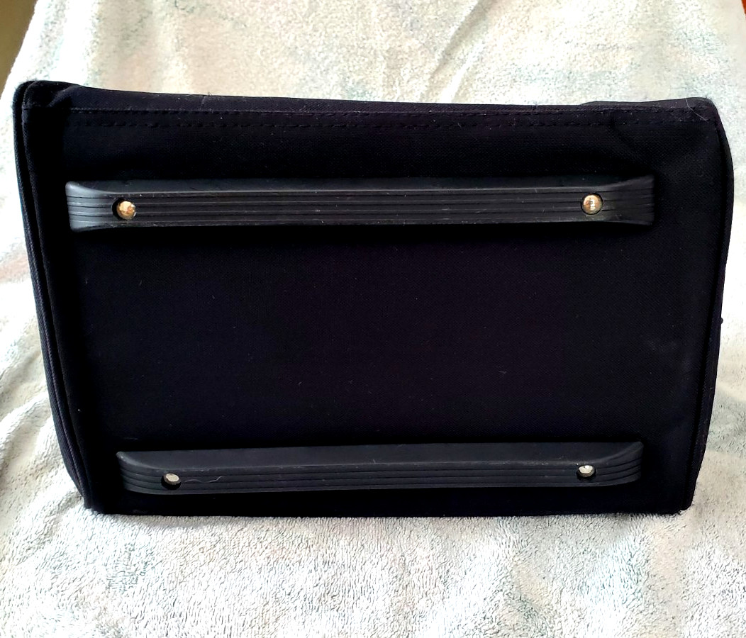 Genuine Dewalt Heavy Duty Ballistic Black Yellow Nylon Tool Bag 13” x 9” x 10”