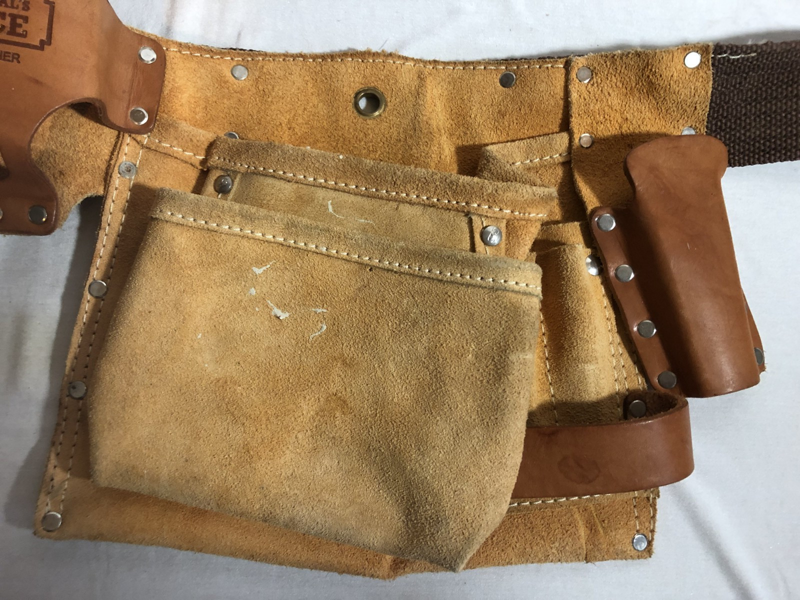 Professional’s Choice Leather Tool Belt #I427X, Adjustable