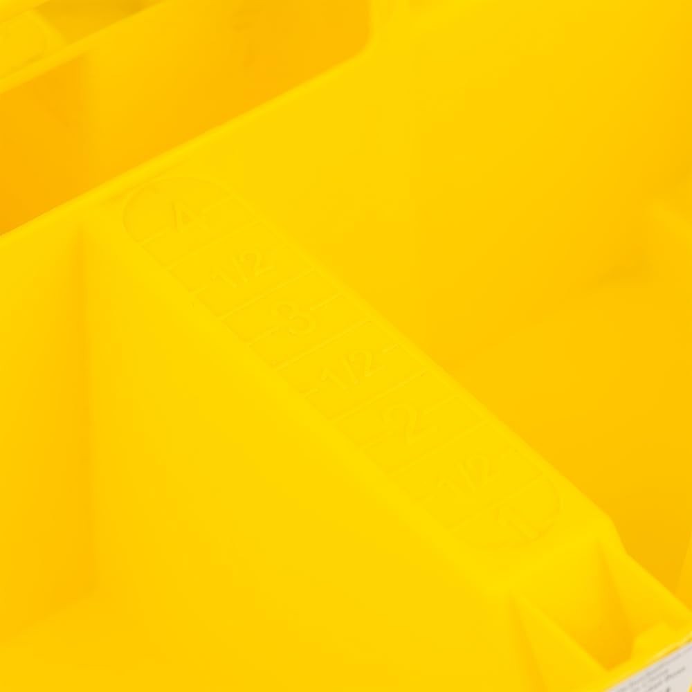 Bucket Boss Bucket Stacker Small Parts Tray in Yellow, 15051