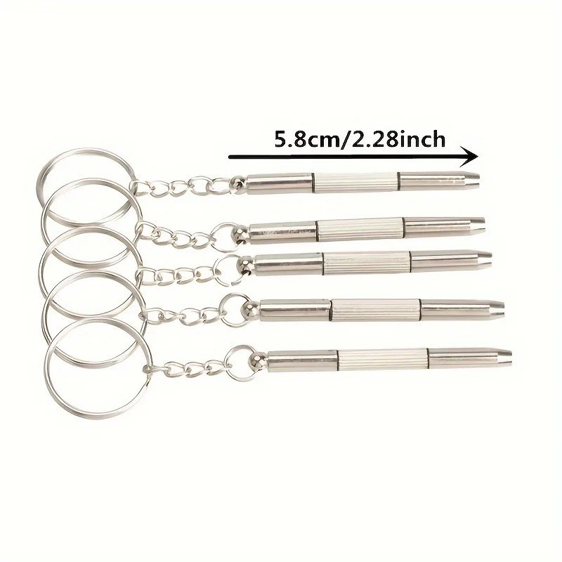 Keychain Tool – Multifunction Sunglass Screwdriver – Compact Spectacle Repair