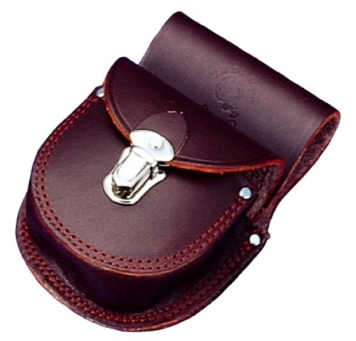 KOZUCHI PC-14 Double-stitched leather measuring tape case for 5.0m