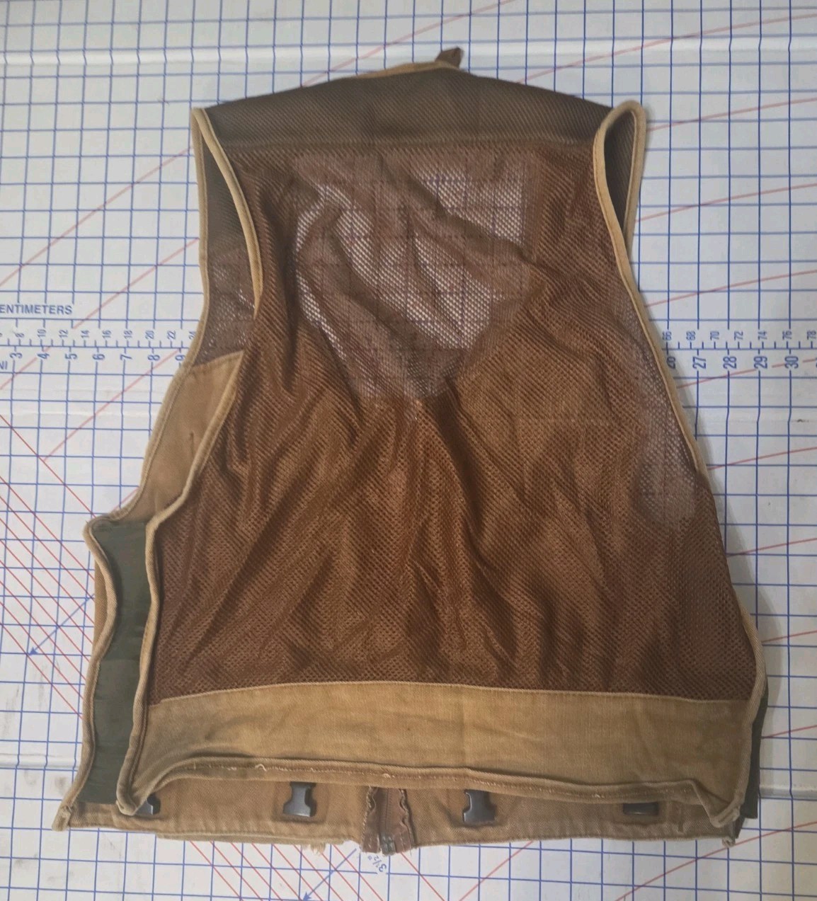 BUCKET BOSS 14-Pocket Canvas Tool Work Apron Large #1 Carpenter Vest Brown