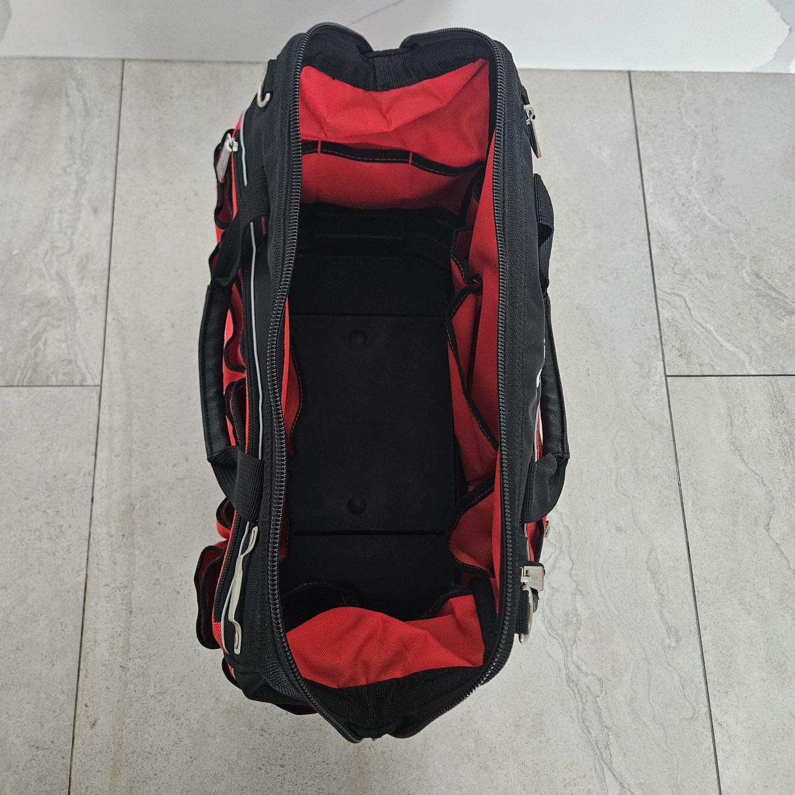 Craftsman Versastack 17 In Tool Bag Used Great Condition Toolbag Red Heavy Duty