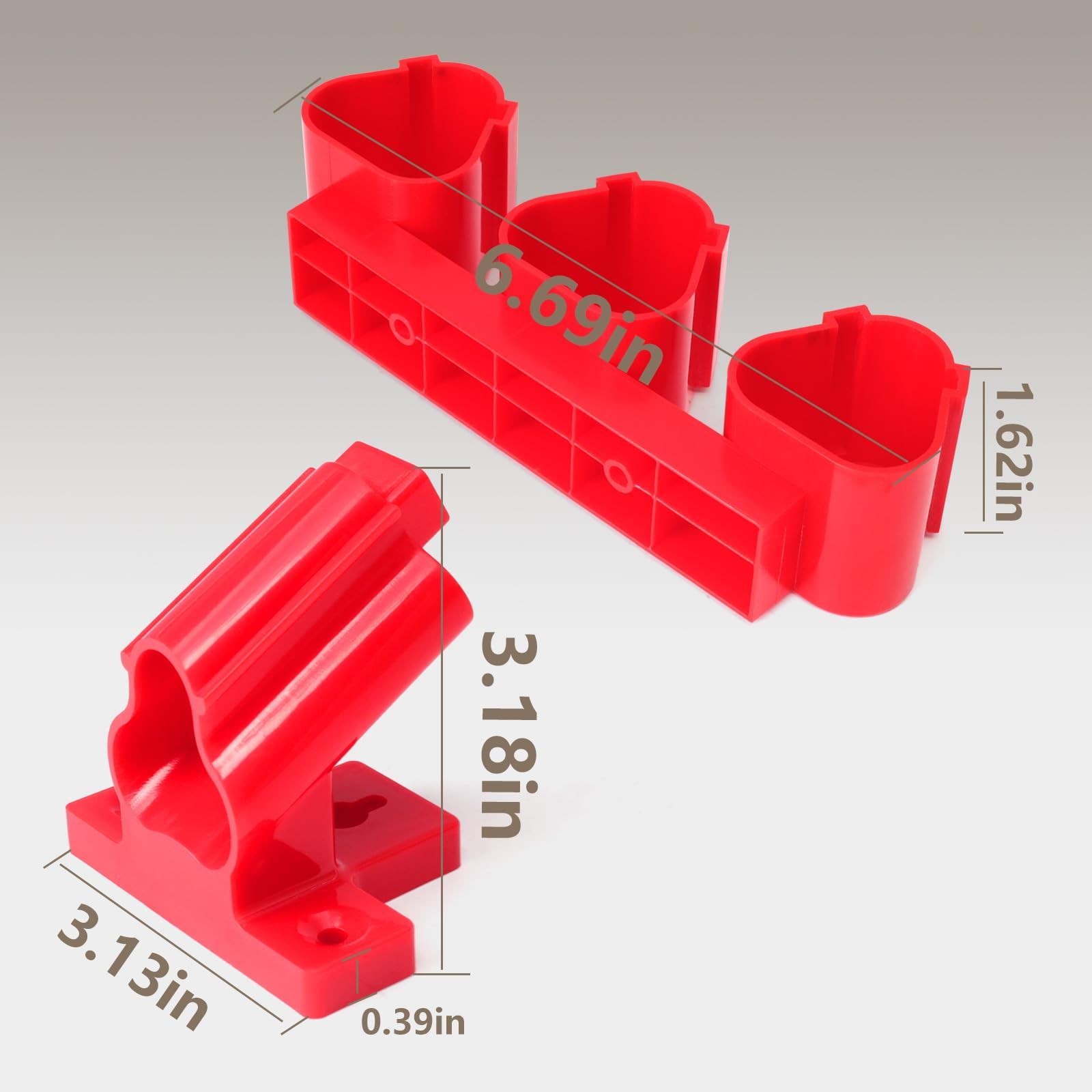 Tool Holders and Battery Holder Compatible with Milwaukee M12 12V Electric Dr…