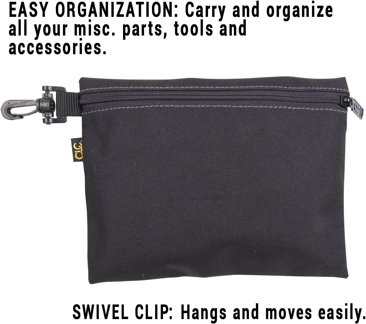 Durable Multi-Purpose Clip-on Zipper Bags – Organize Tools & Parts Efficiently