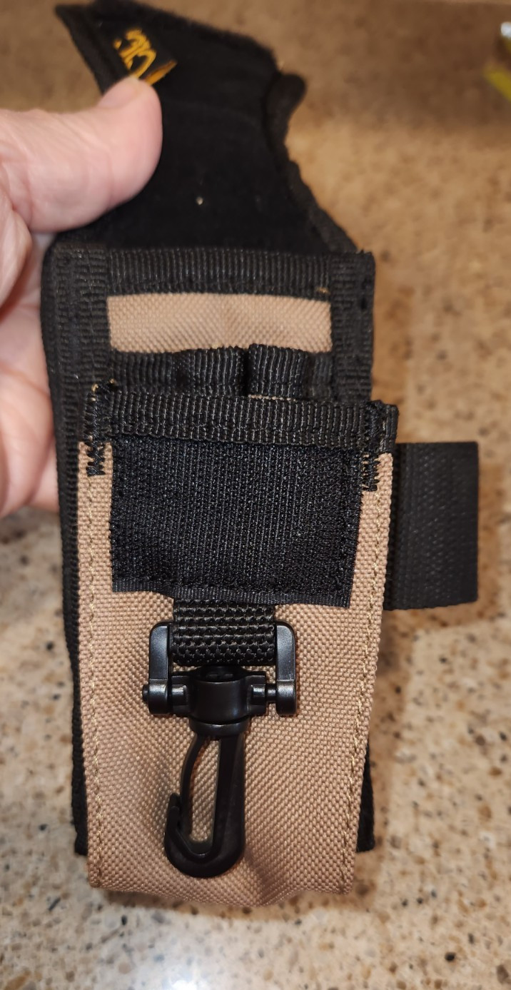 CLC Custom LeatherCraft 5-Pocket Cell Phone/Tool Holder Tan