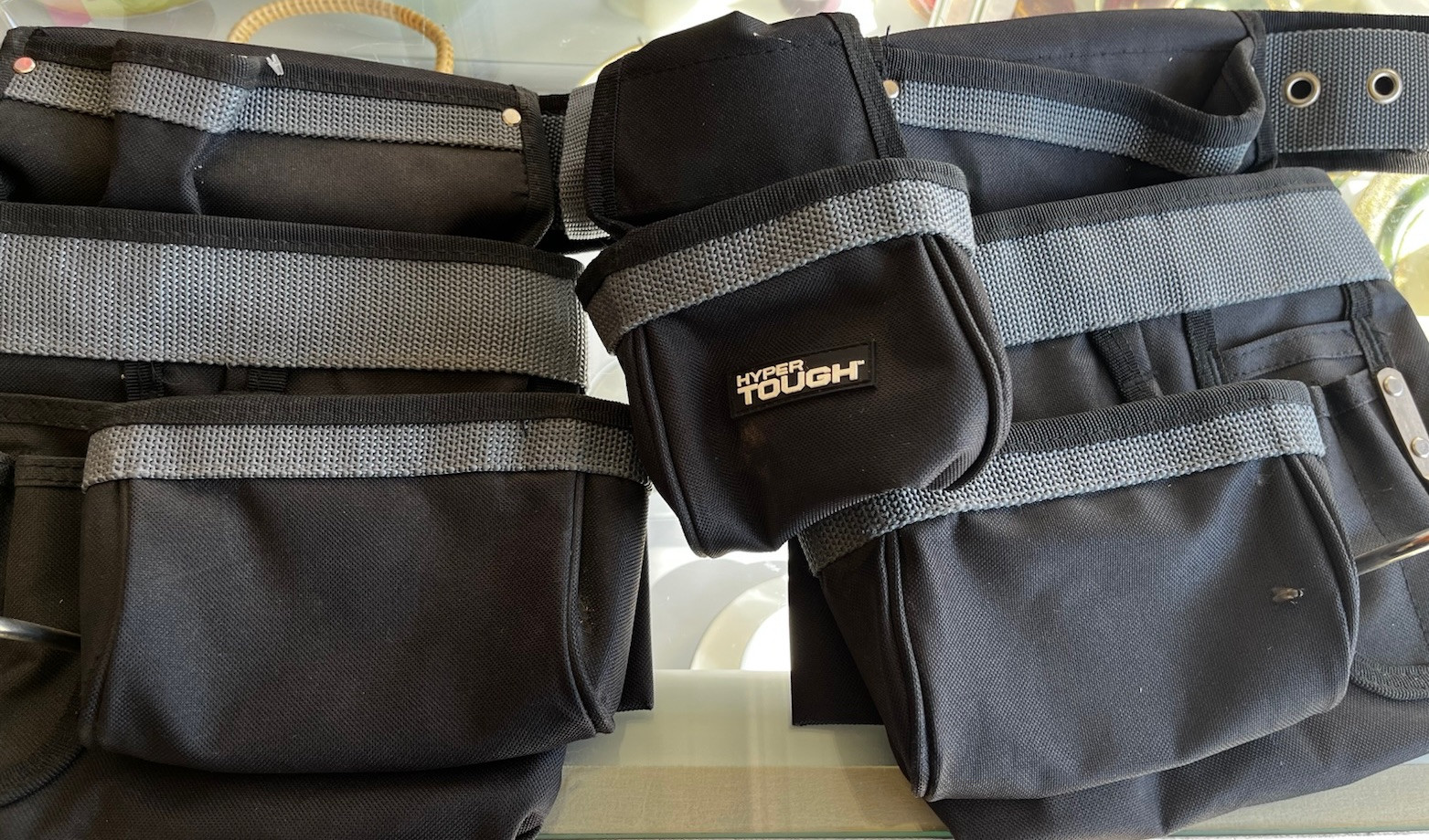 Hyper Tough Tool Organizer,Carpenter Rig, Padded, Tool Belt USED
