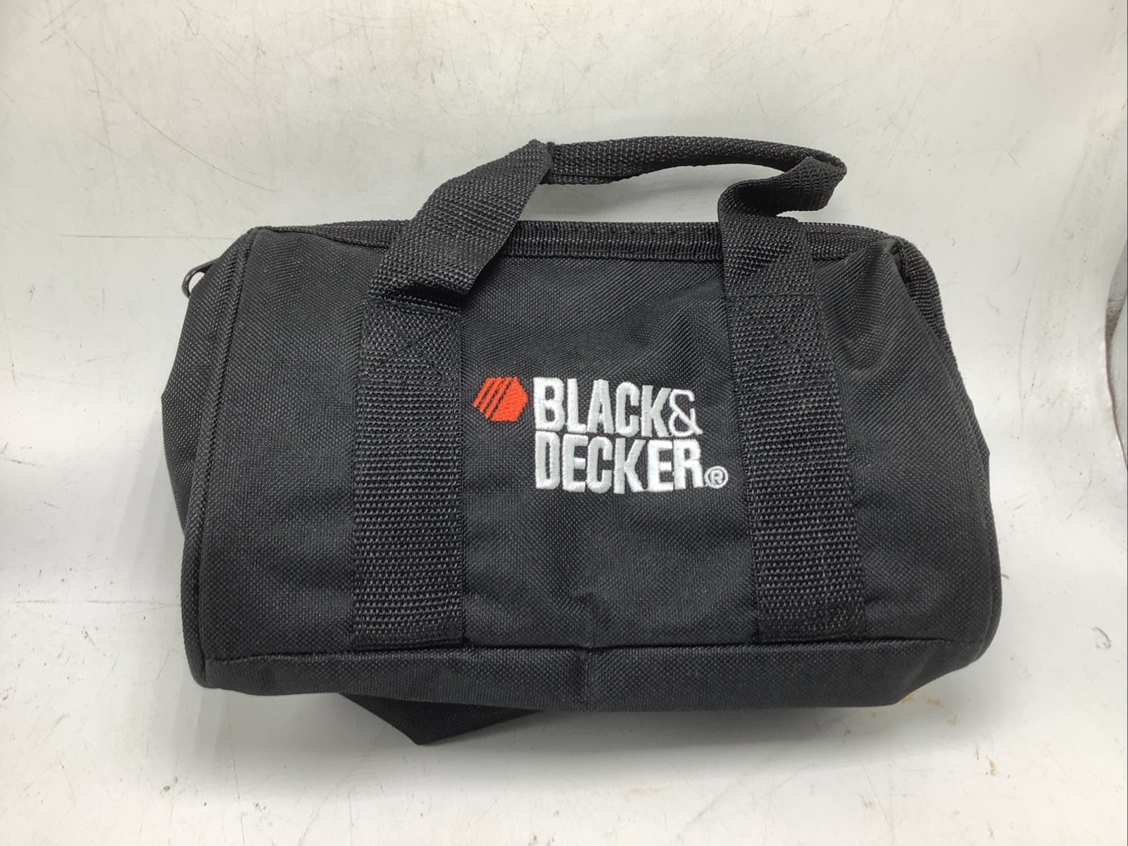 Black Decker Cordless Drill Bags or Small Hand Tool Storage Travel Bag, Bag Only