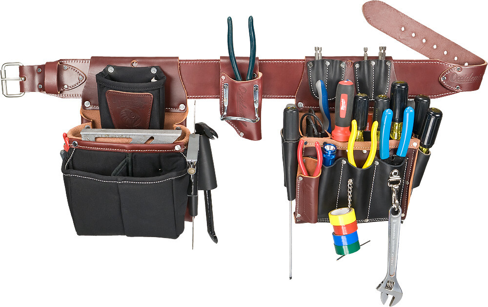 Occidental Leather 5590 Commercial Electricians Tool Belt Bag Set CHOOSE SIZE