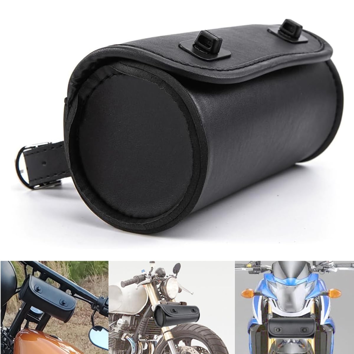 Motorcycle Bag Universal Handlebar Fork Bag Saddlebags