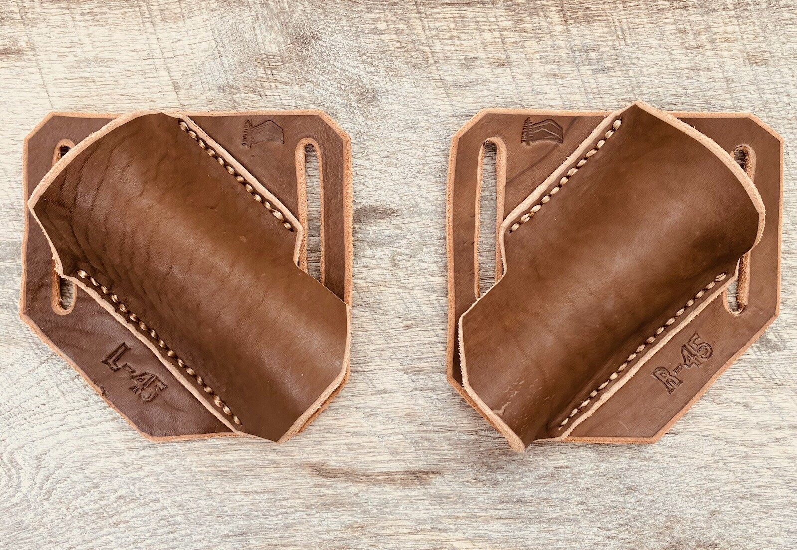 Leather Hammer Holster. 100% Handmade (2 pack)