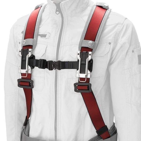 TAJIMA SFSAFRE Safety Suspenders A Free Size Red Construction Tool Belt Japan