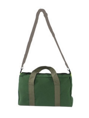12 Inch Wide Mouth Tool Bag, Heavy Duty Canvas Tool Storage Bag for Men, Large