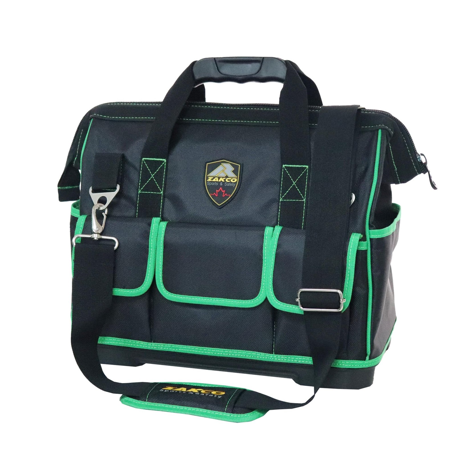 16 inches Top Opening Tool Tote, 1680D Durable Tool Organizer for Plumber, El…