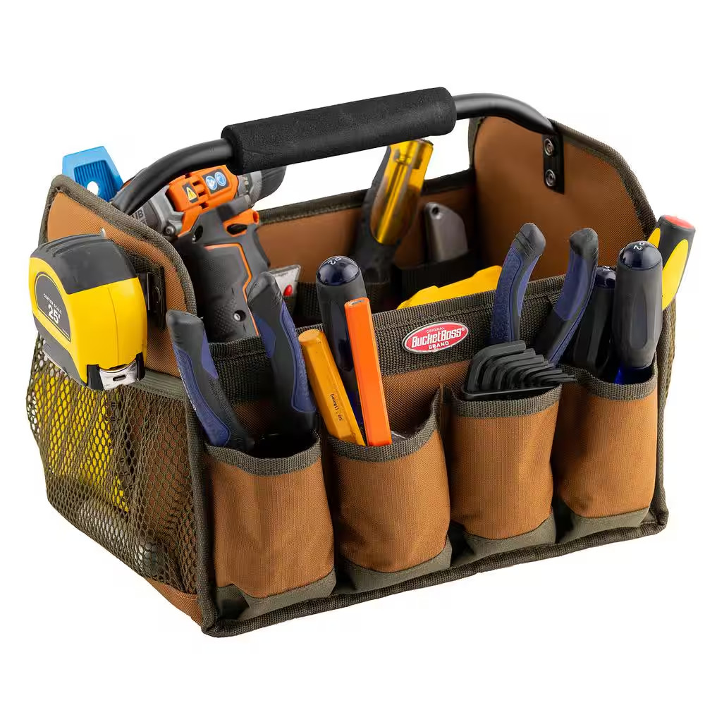 12 in. Open Top Tool Tote Bag