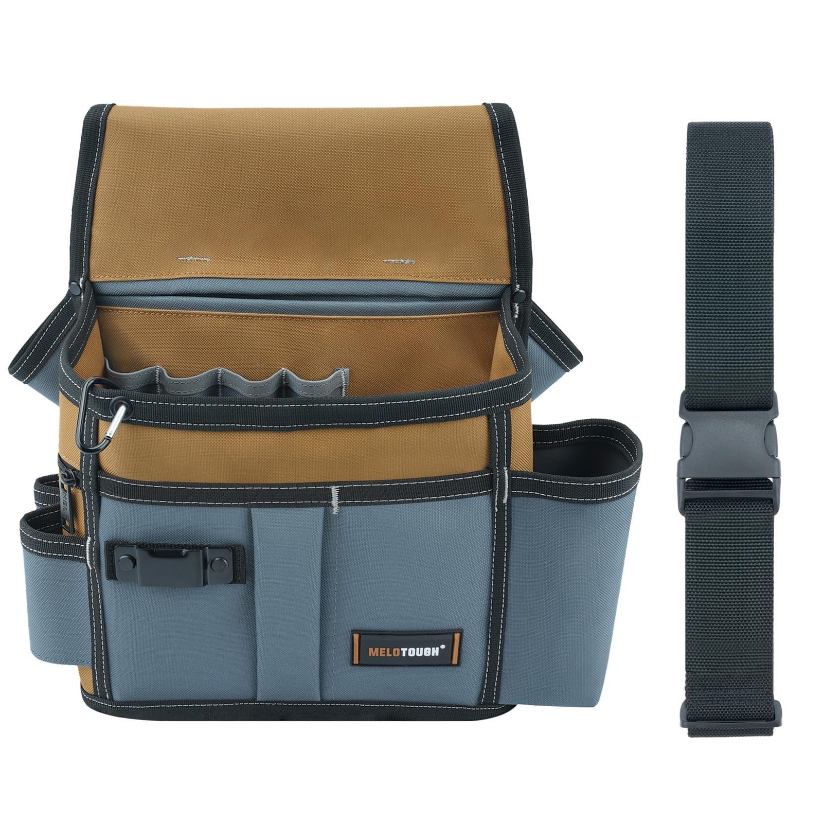 MELOTOUGH Professional Tool Belt Pouch,Small Tool Pouch with Belt,Left/Right …