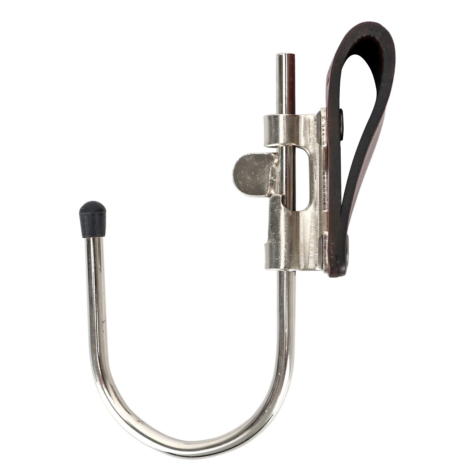 Leather Steel Float Drill J Hook Belt Electrician Tools Holster-Pack of 2