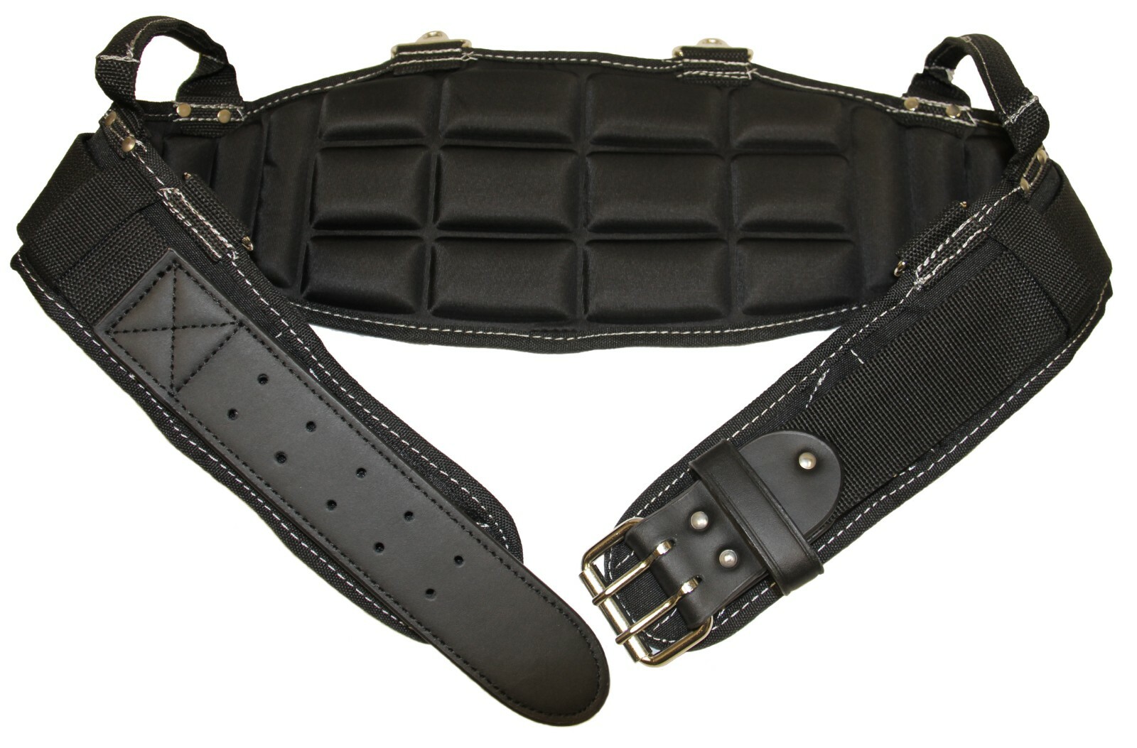 Gatorback Deluxe Electricians Package. Tool Belt+Suspenders+Gloves+Magnetic Clip
