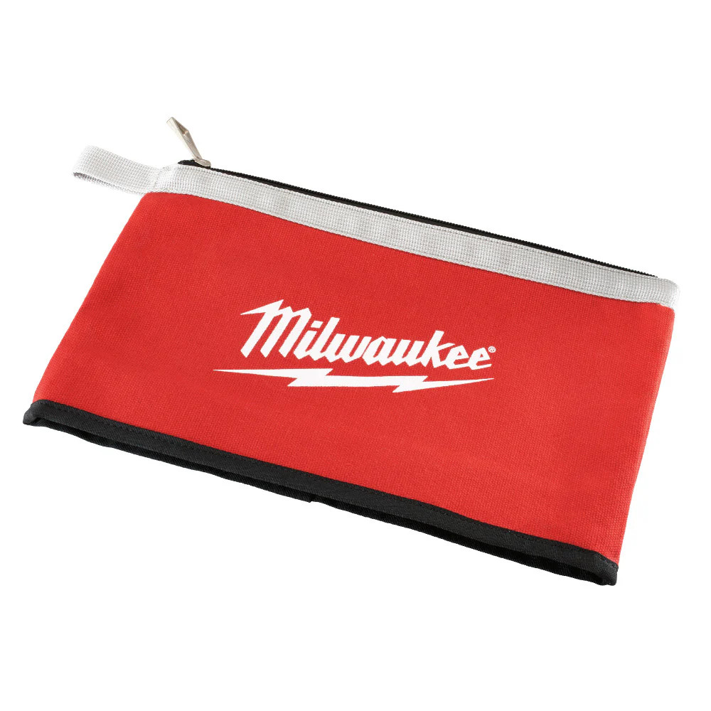 Milwaukee 48-22-8193 Water Resistant Stand-Up Base Zipper Pouches – 3pc
