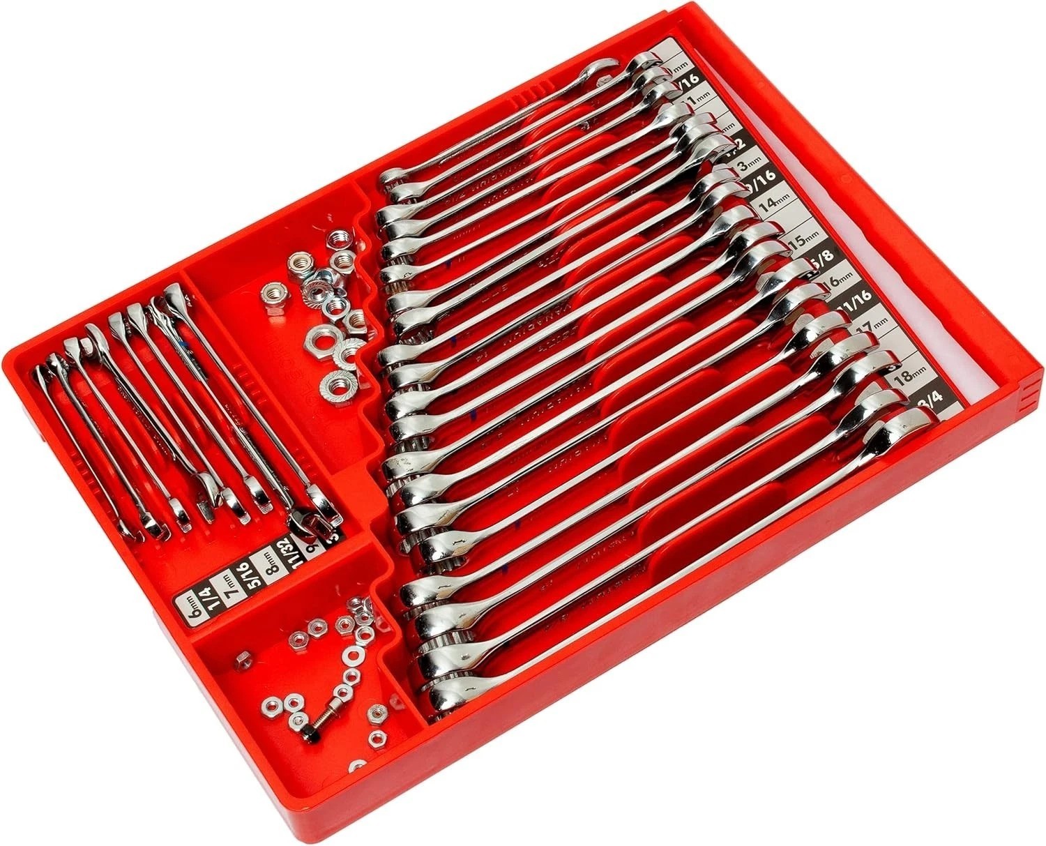 Wrench Organizer – Red 13,5 Inches