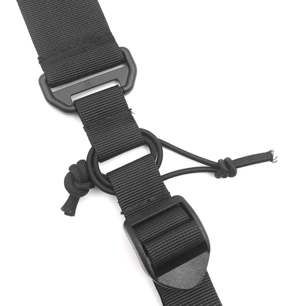 Black Adjustable Heavy Duty Suspenders Bag Durable X Back for Outdoor Work