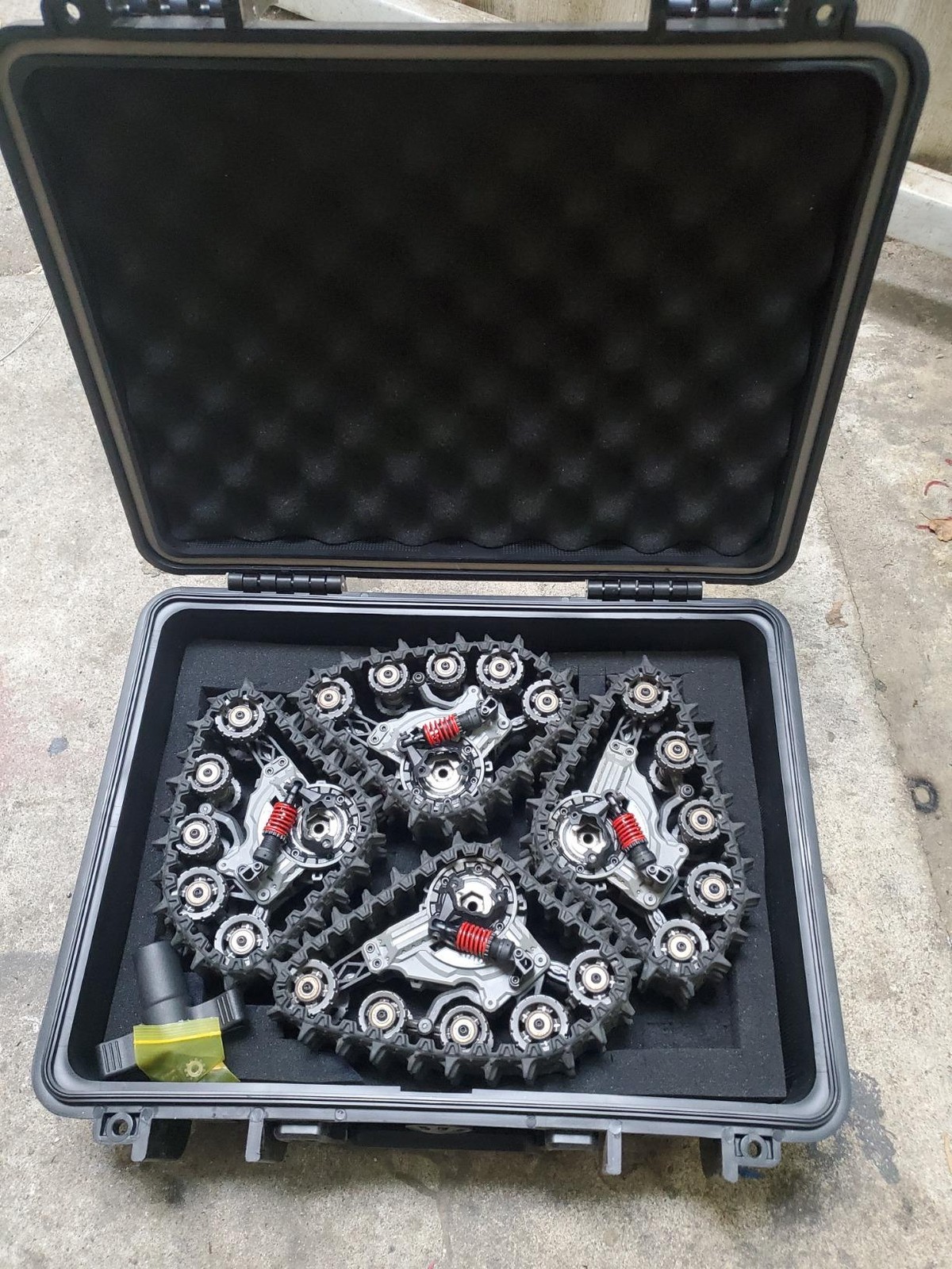 15 Inch Waterproof Hard Case with Custom Foam Insert 13.5x10x6 Interior