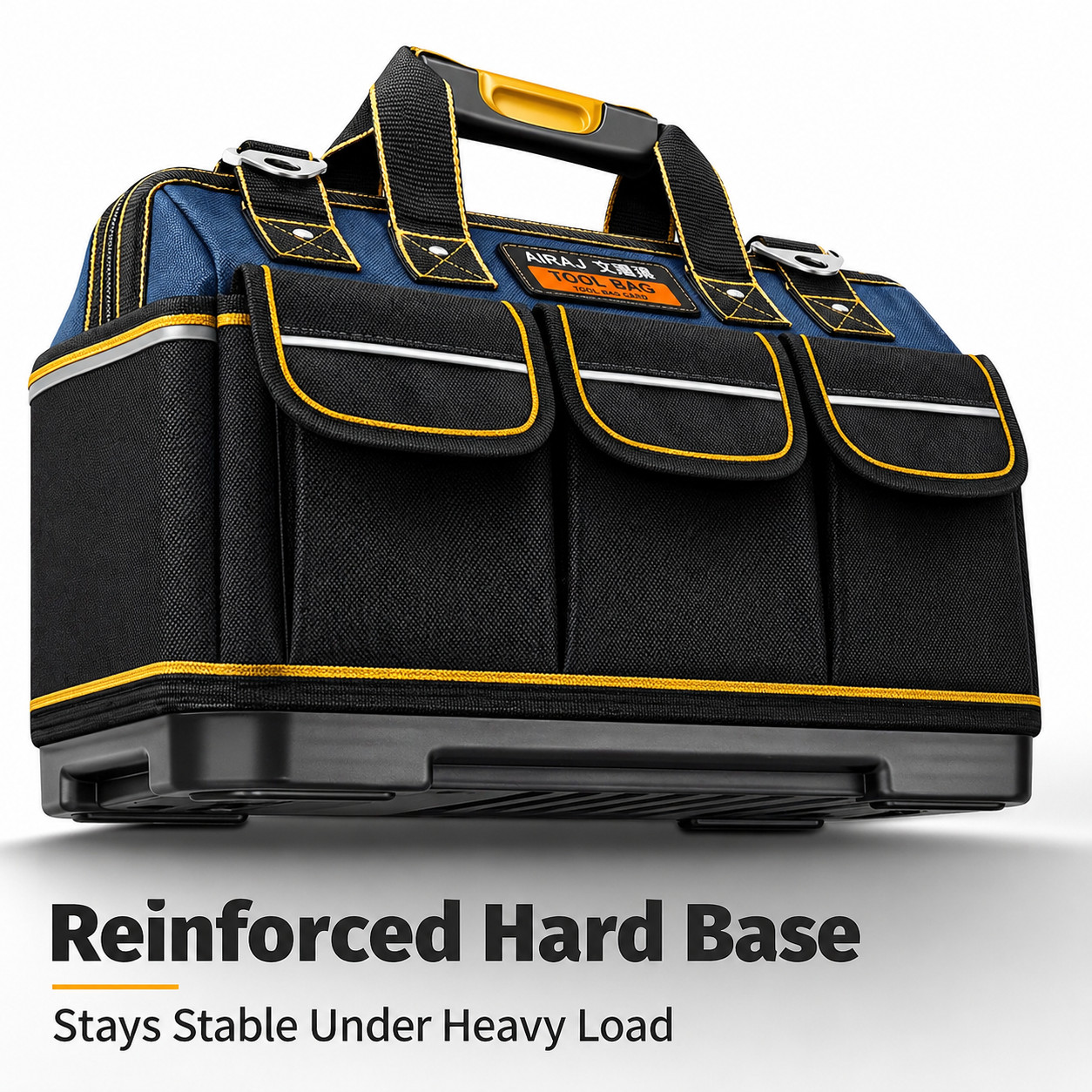 Heavy Duty Waterproof Tool Bag 13-18″ 1680D Oxford Electrician Organizer Tote