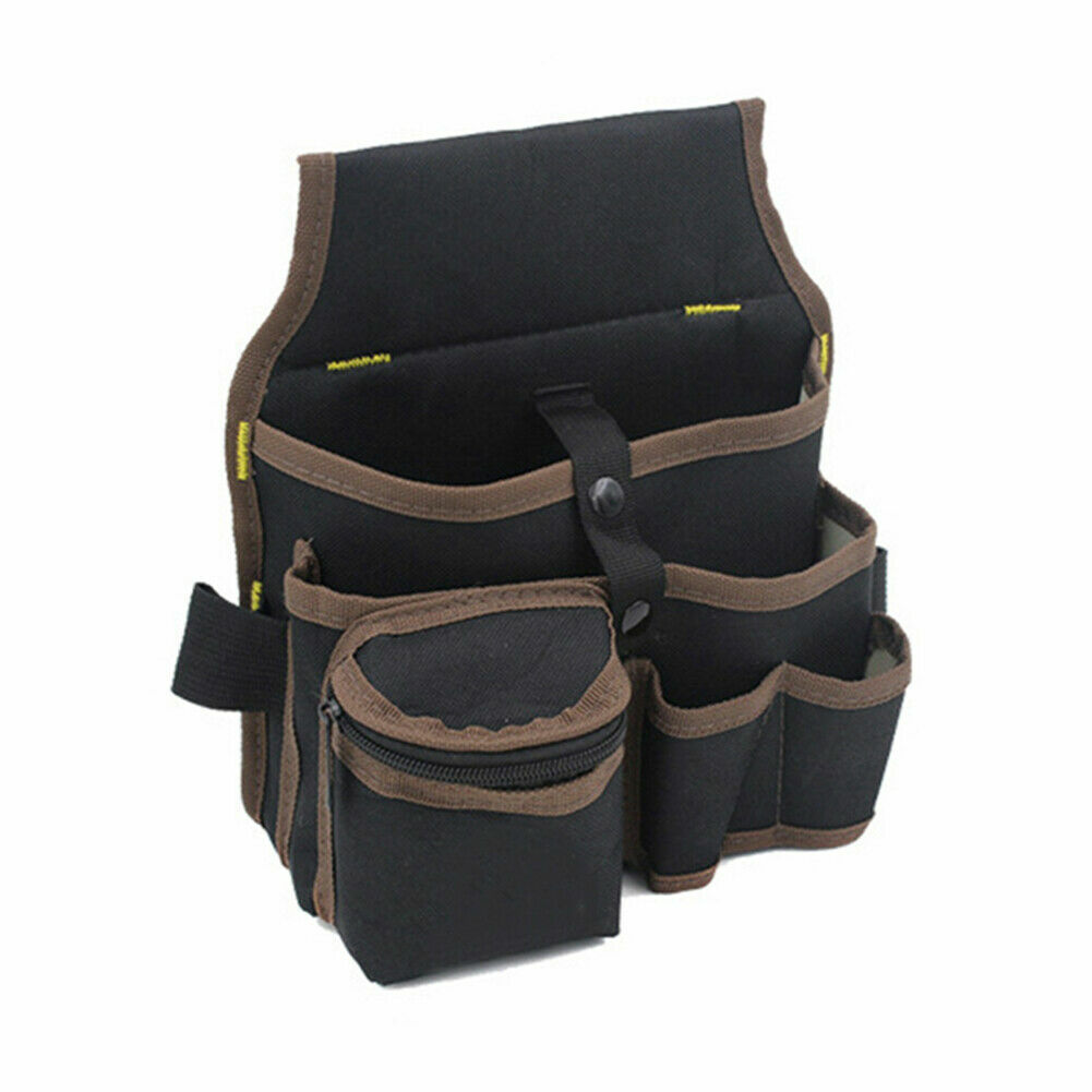 Electrician Waist Pocket Belt Tool Pouch Bag Canvas Hardware Toolkit Holder Bag