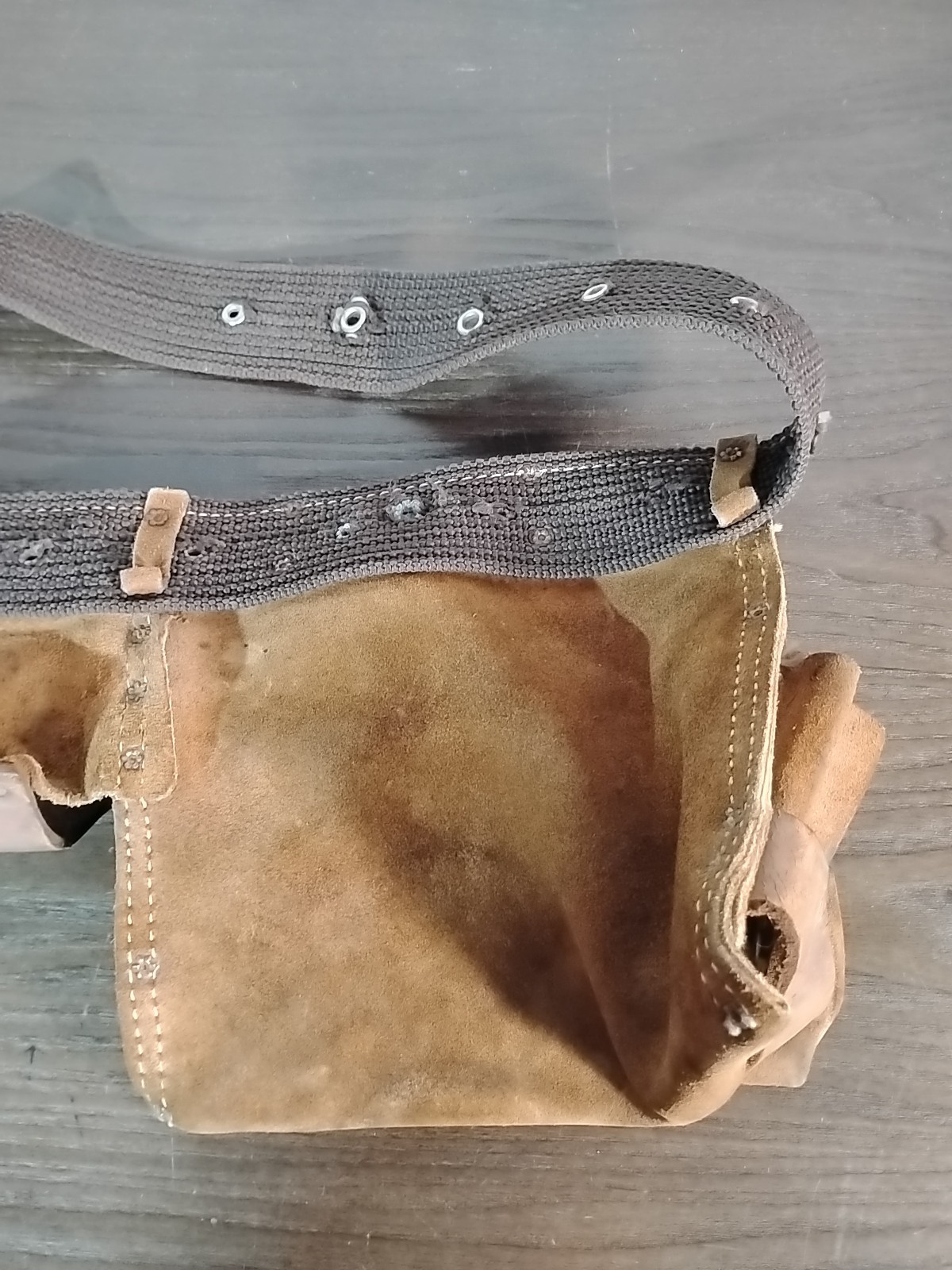 Nicholas Heavy Split Cowhide No. 490X Tool Belt – USA Vintage Carpenter’s Belt
