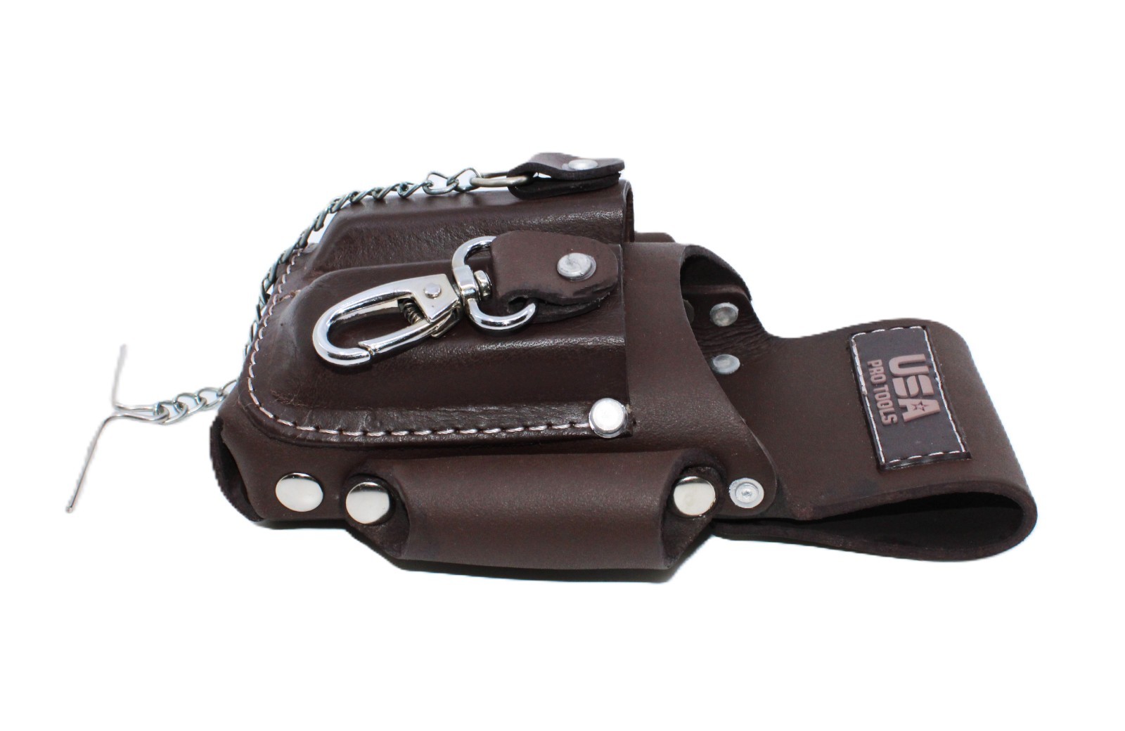 Mini Electrician Tool Pouch – USA Pro Tools Full Grain Leather Tool Holder