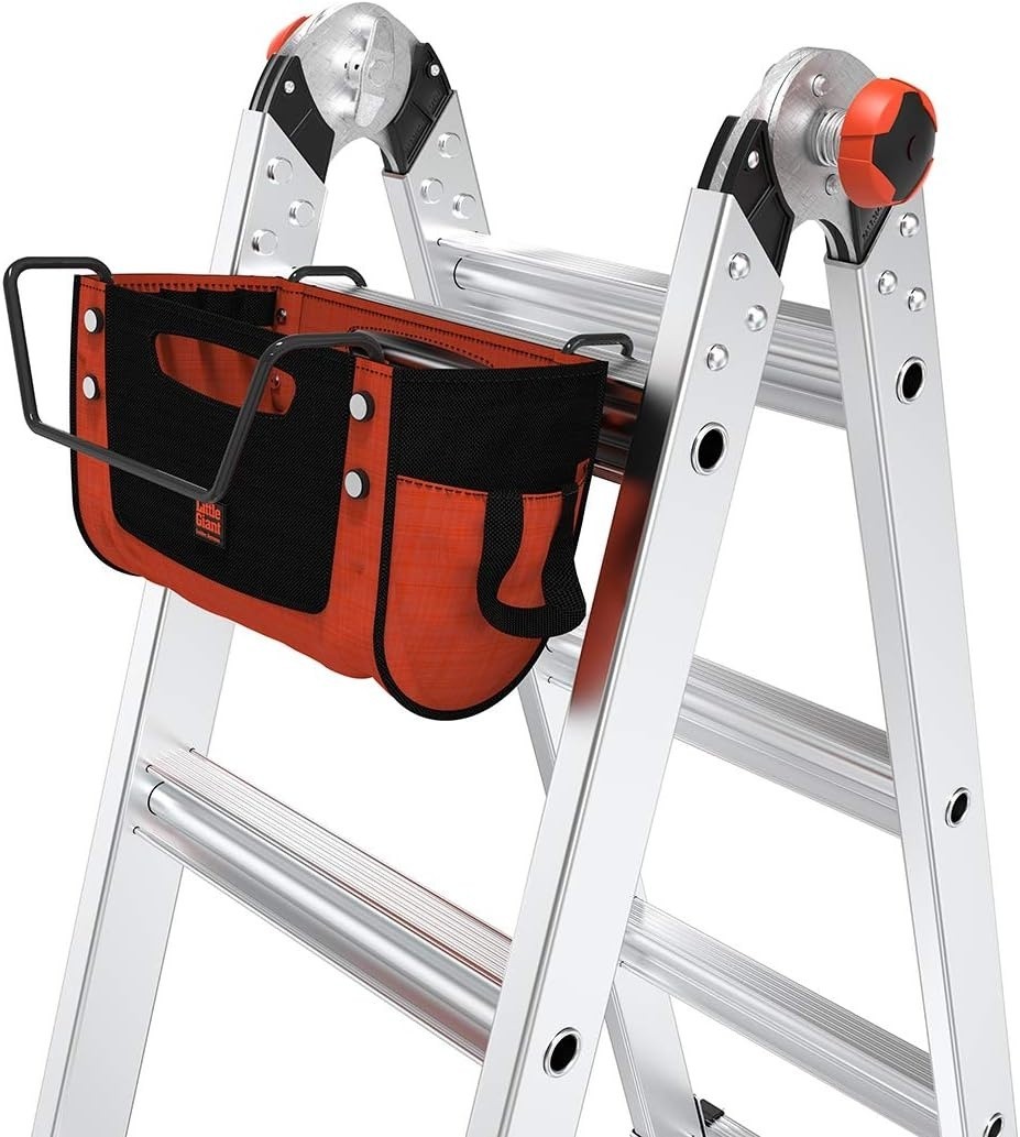 Little Giant Cargo Hold Portable Tool Box For Ladder Easy Access Storage, Nylon