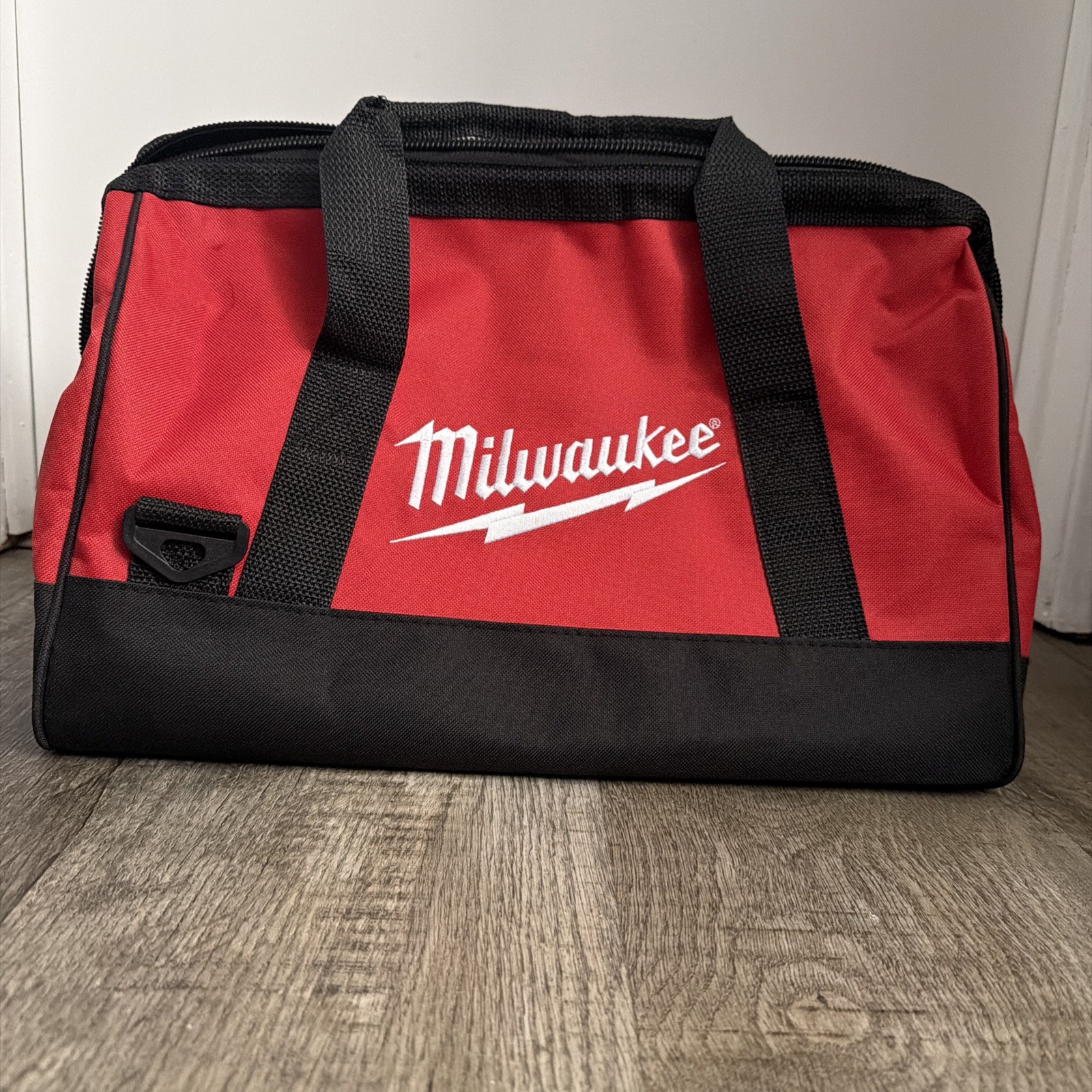 NEW Milwaukee M18 M12 16″ x 10″ x 10″ Canvas Contractor Tool Bag Case Driver 18V