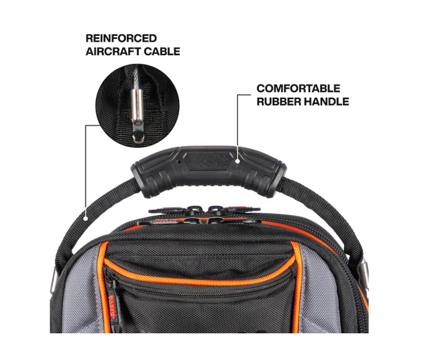Klein Tools Tool Runner Tool Bag – 39 Pockets, Durable Storage