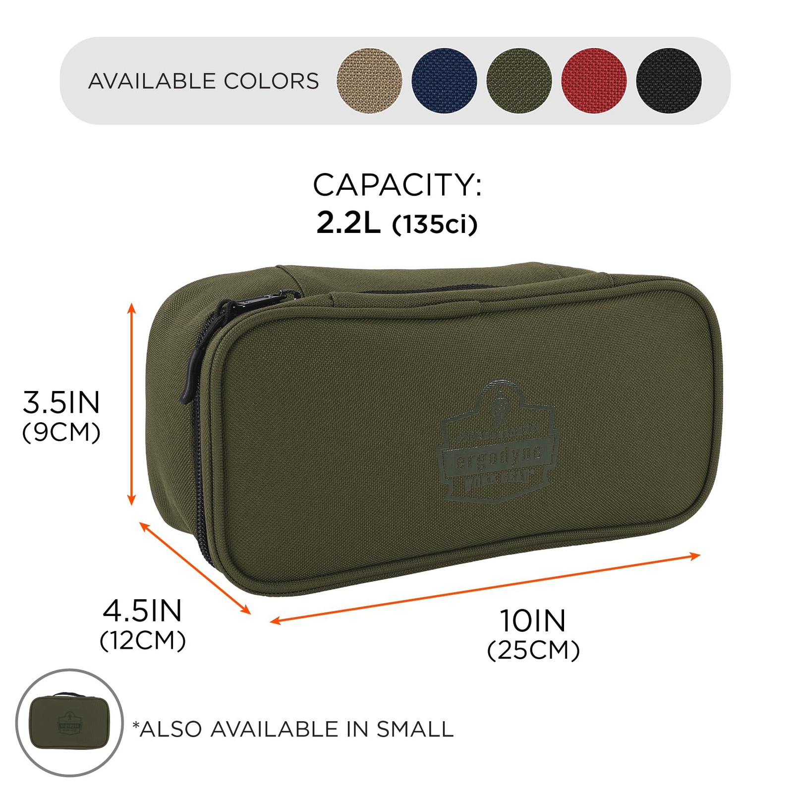 Arsenal 5877 Softshell Tool Pouch, Soft Carrying Case, Large