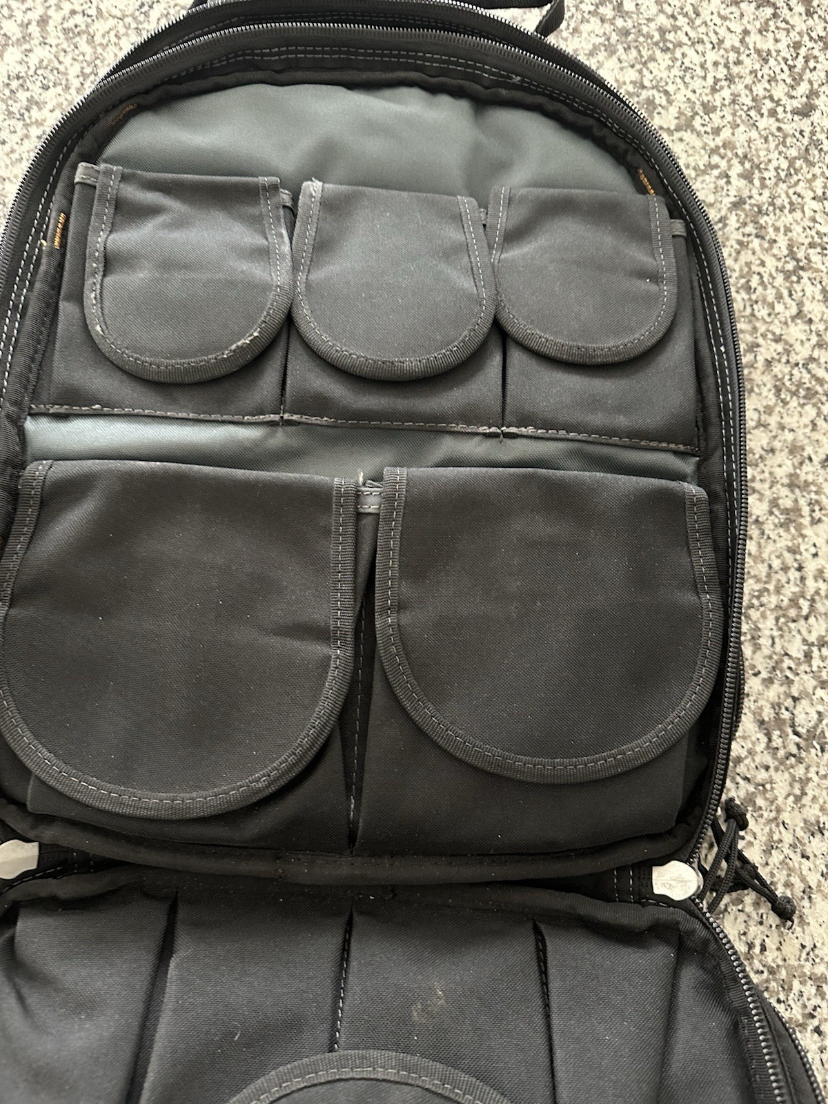 Clc Work Gear 1132 Tool Backpack, Black, Polyester, 75 Pockets