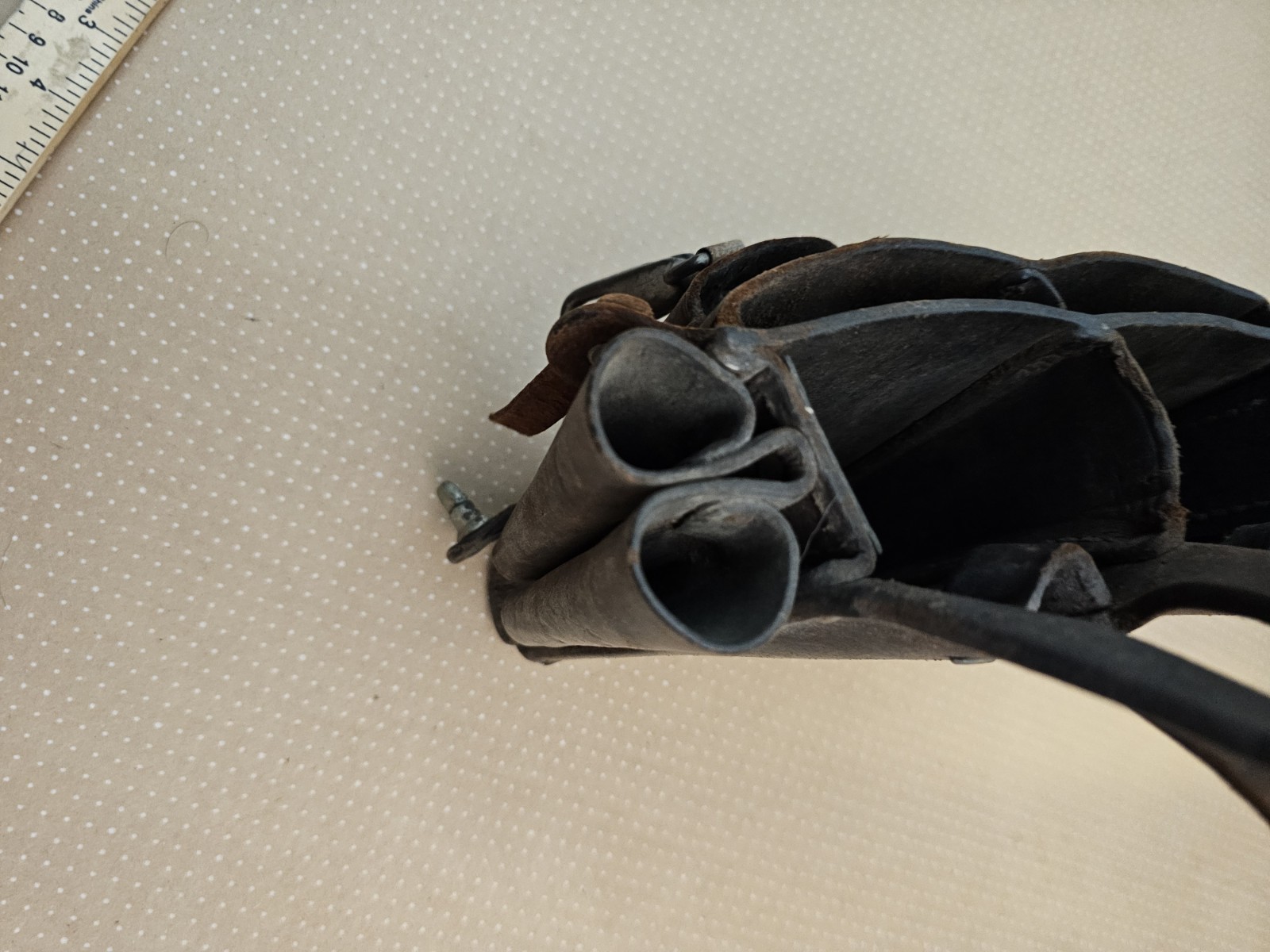 Vintage Durable Leather Tool Pouch