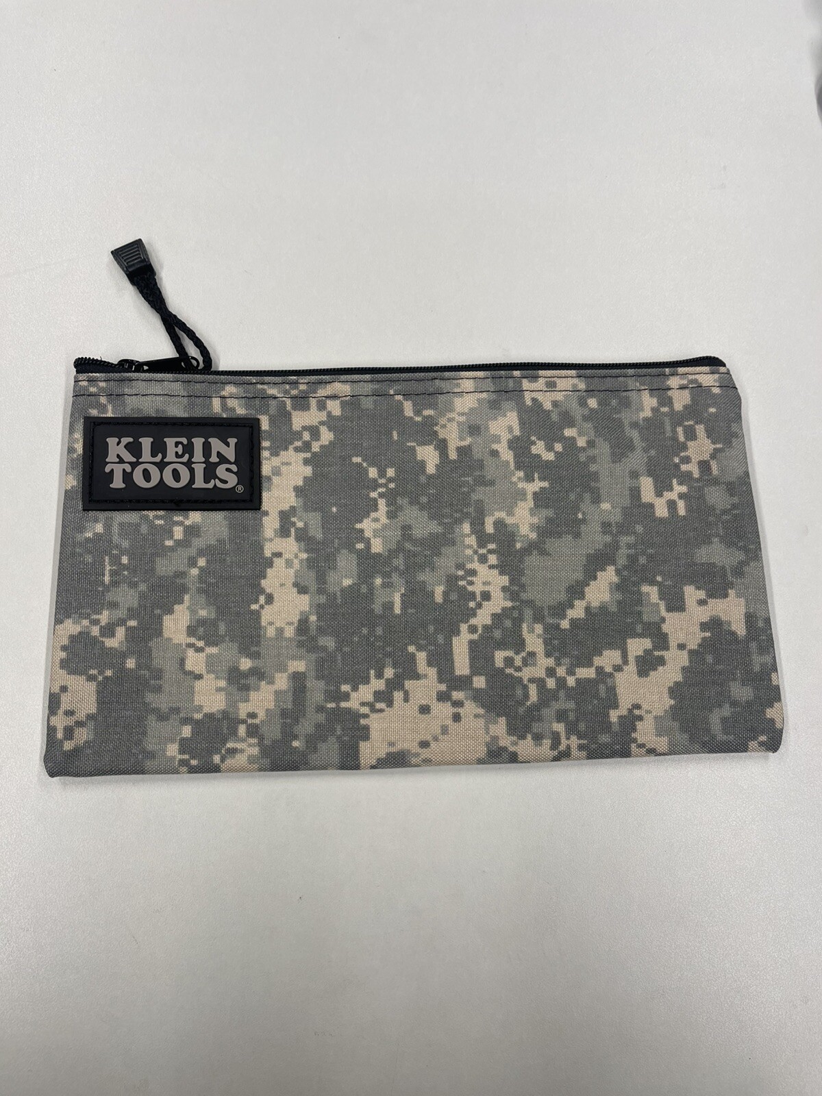 PACK OF TWO Klein Tools 5139C 12-1/2-Inch Cordura Camouflage Zipper Bag