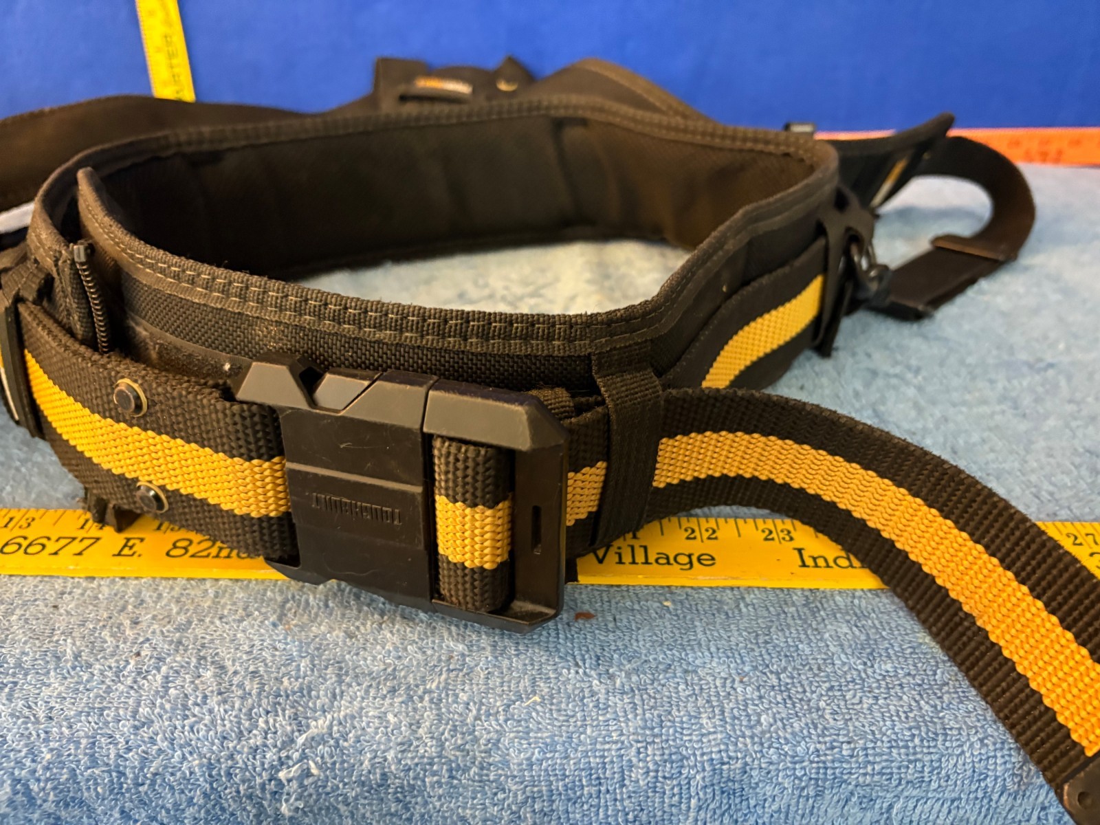 ToughBuilt Work Tool Belt w/ Suspenders w/ Pouch