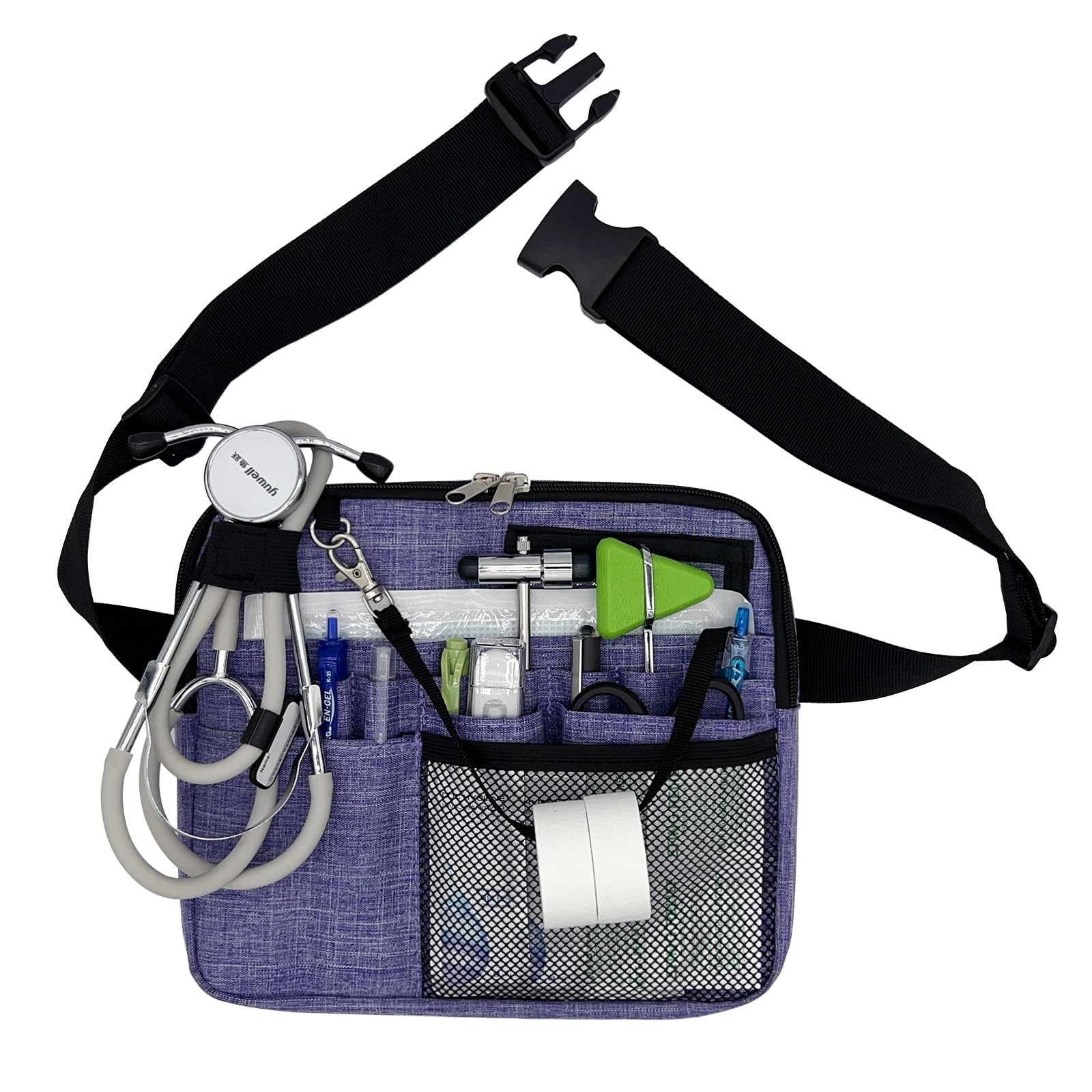 Nurse Fanny Pack with Medical Gear Pockets – Durable Nurse Waist Pouch with T…
