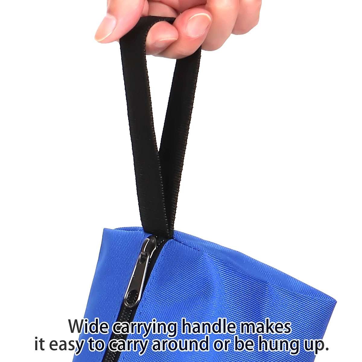 1/2 Pack Tool Pouches Oxford Tool Bag Zipper Small Multipurpose Organizer Case