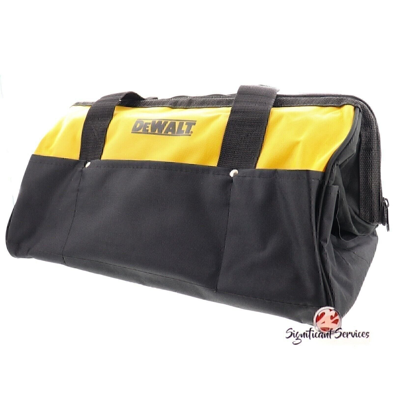 Dewalt 18″ Large Heavy Duty Contractor Tool New Bag in Bulk Packaging