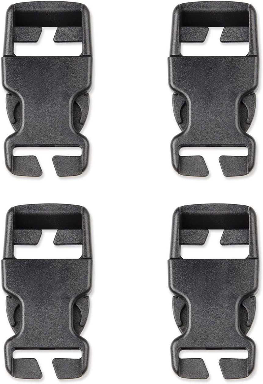 4pcs Quick Release Buckles – No Sewing Required for Backpack Repairs, 25mm