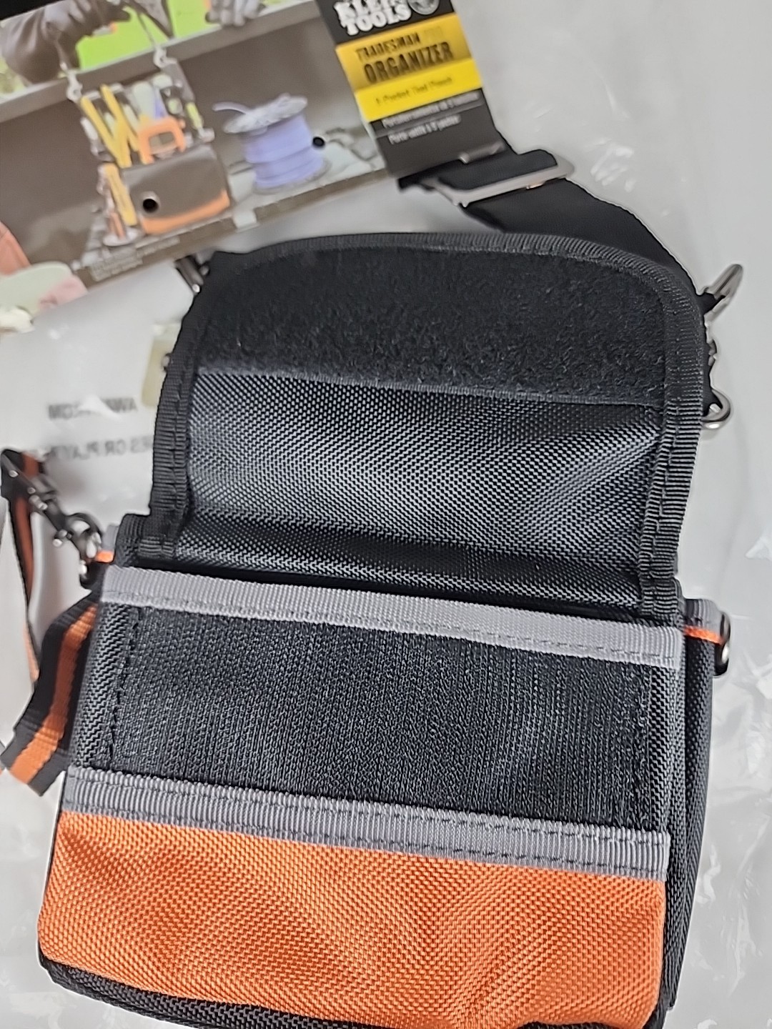 Tool Pouch Heavy Duty 9 Pockets Reinforced Bottom Electric Tape Holder